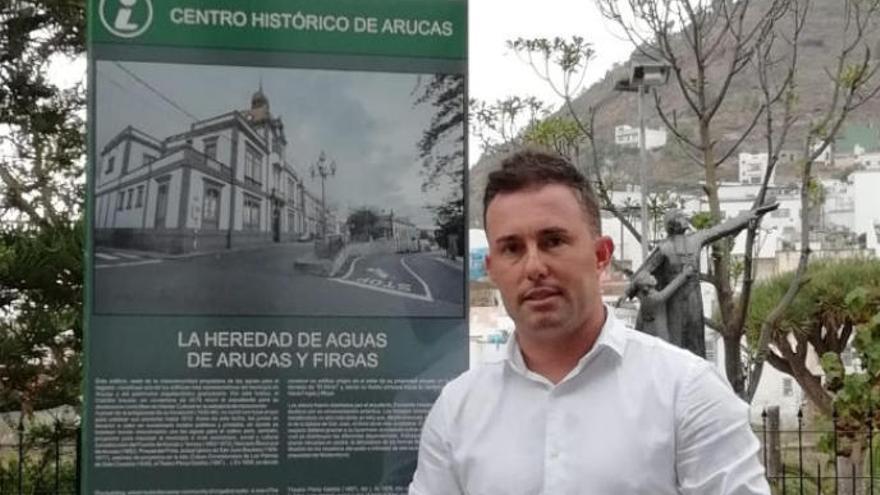 Yeray Hernández, presidente de la Heredad de Aguas de Arucas y Firgas