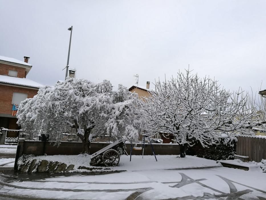 La neu enfarina el Bages i el Moianès