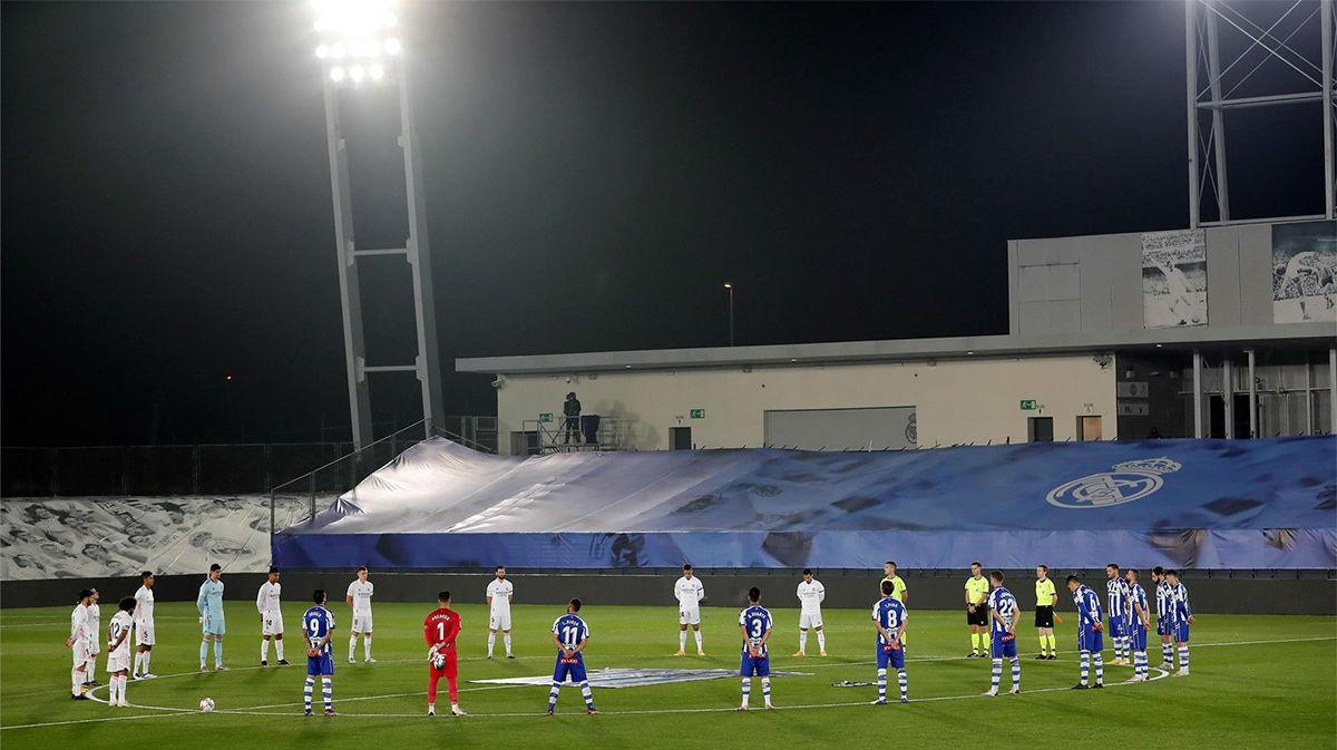 El sentido homenaje a Maradona en Valdebebas