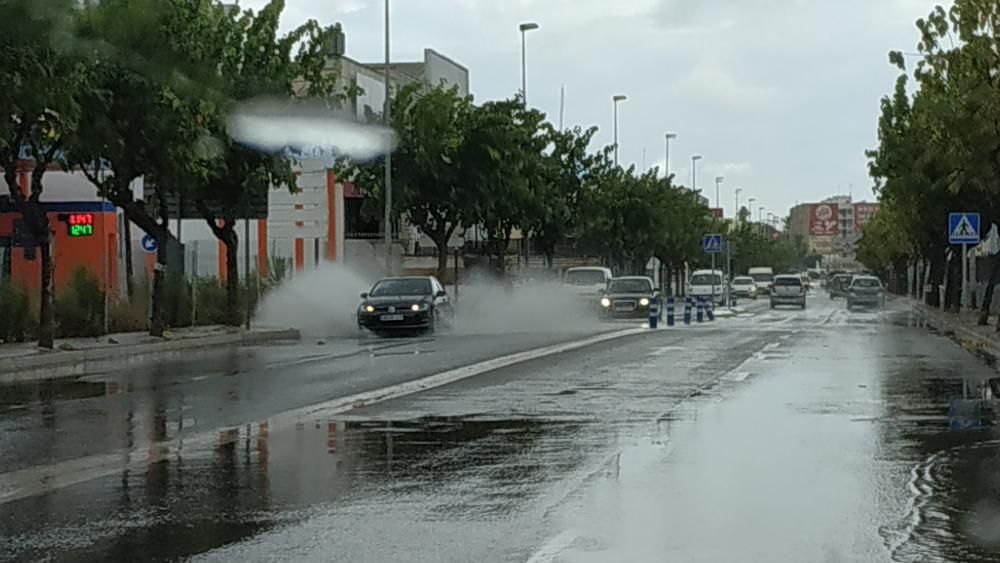 Lluvia e inundaciones en Santa Pola