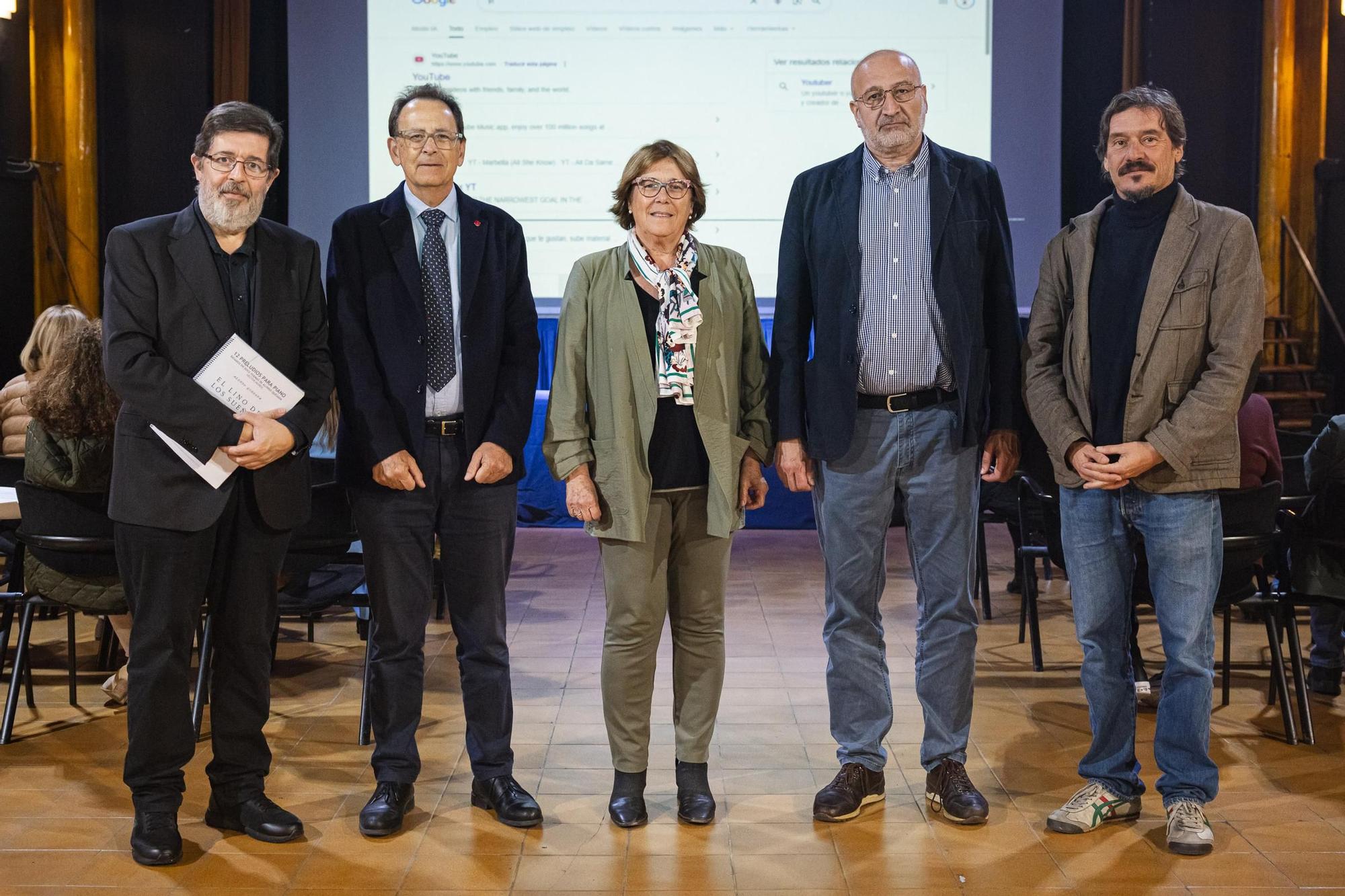 Homenaje Andrés Sánchez Robayna en Santa Brígida