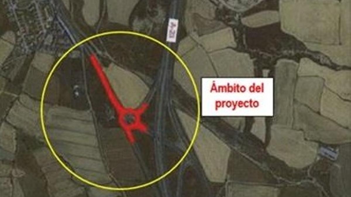 El Gobierno central aprueba el proyecto de trazado de la remodelación del enlace Huesca Norte-Yéqueda de la A-23