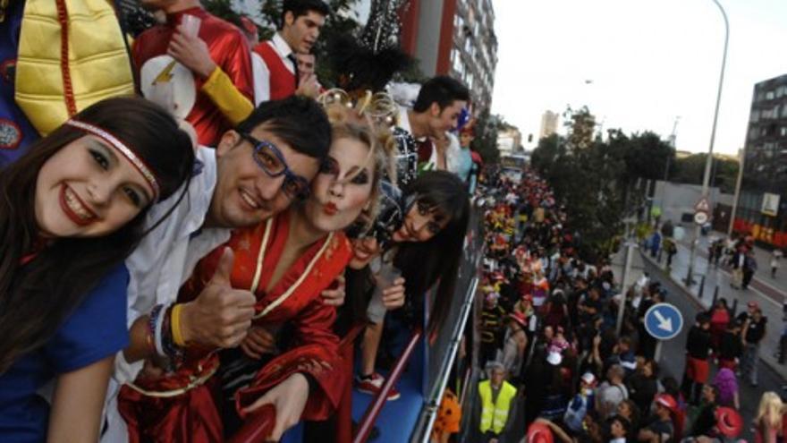 Gran Cabalgata del Carnaval de Las Palmas de Gran Canaria 2012