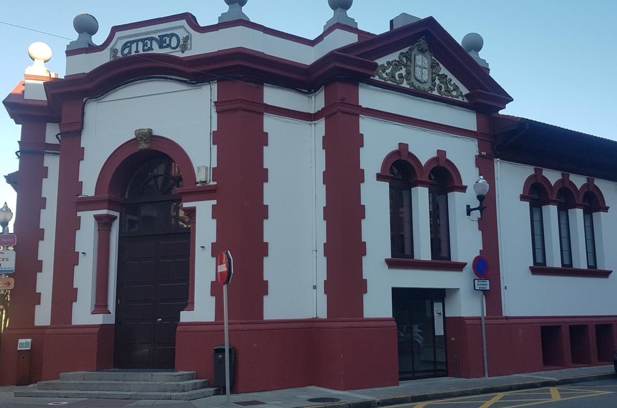 El edificio del Ateneo Obrero de Villaviciosa.