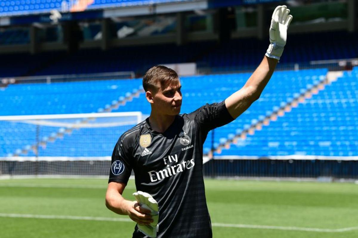 El porter Andriy Lunin dona positiu en coronavirus