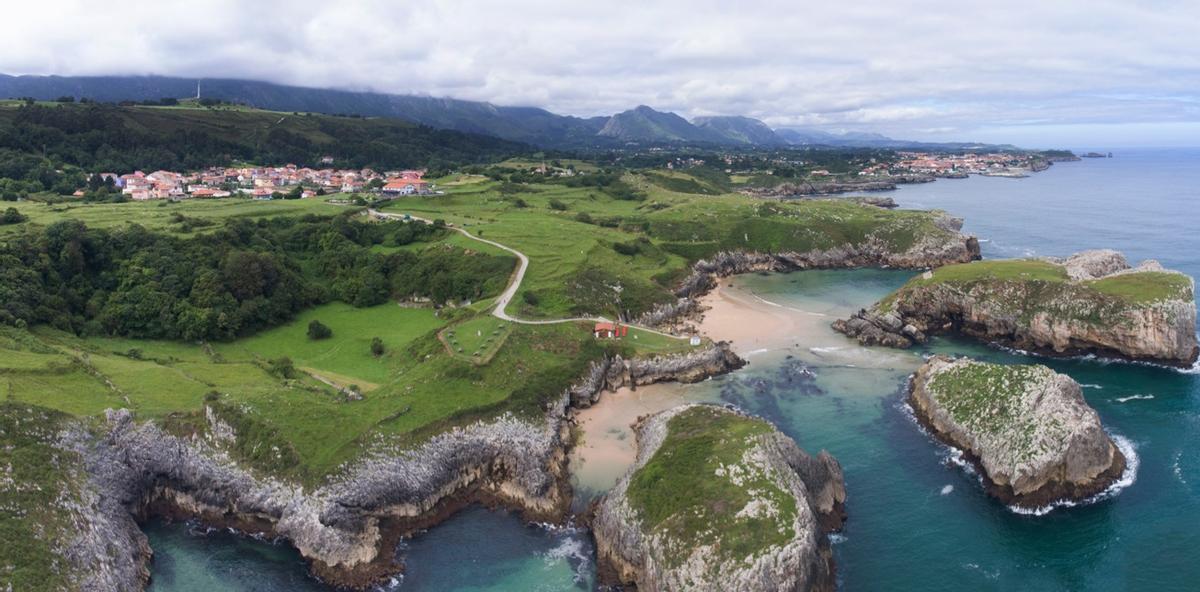 Vista aérea de Llanes