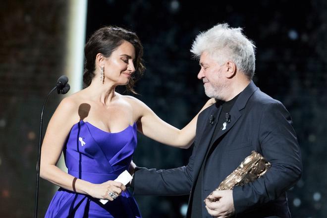 Penélope Cruz y Pedro Almodóvar