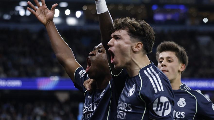 Real Madrid crushes Manchester City and advances to Champions League quarterfinals with Vinícius hat-trick!