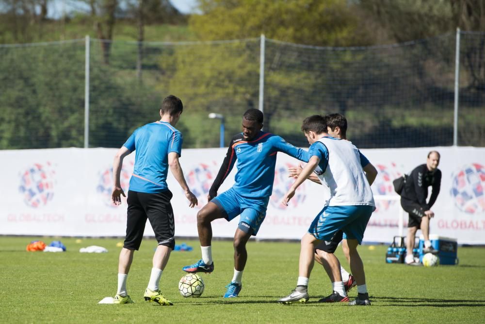 Entrenamiento del Real Oviedo