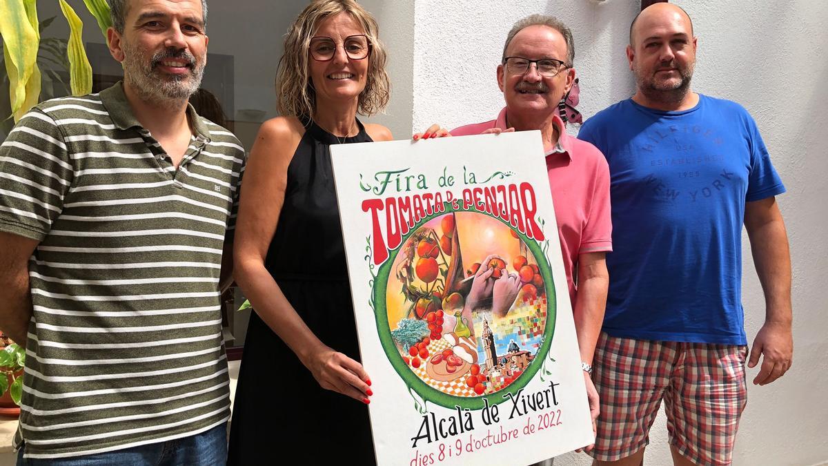 La popular feria que orbita en torno al tomate volverá a Alcalà este fin de semana.