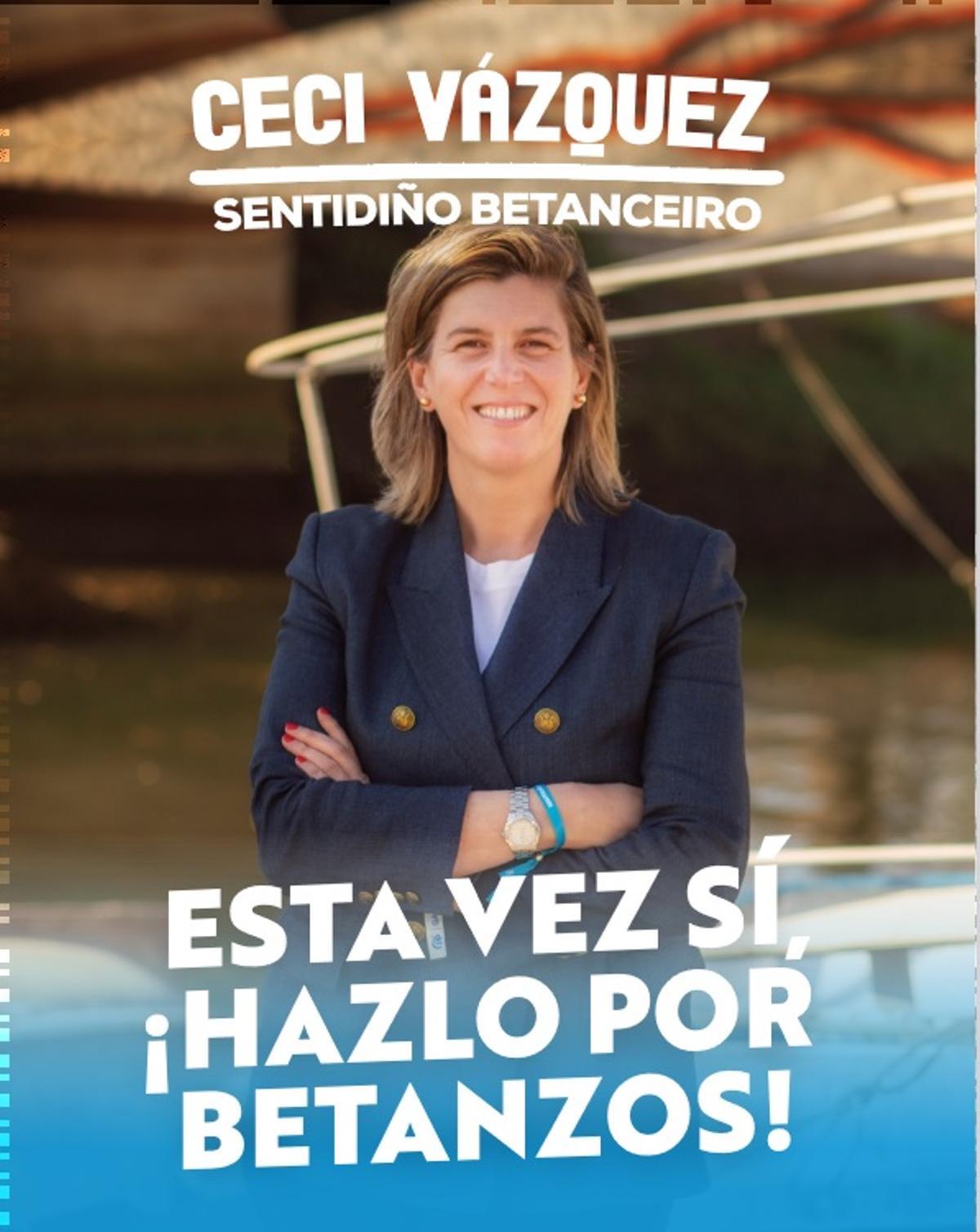 Cartel de Ceccilia Vázquez