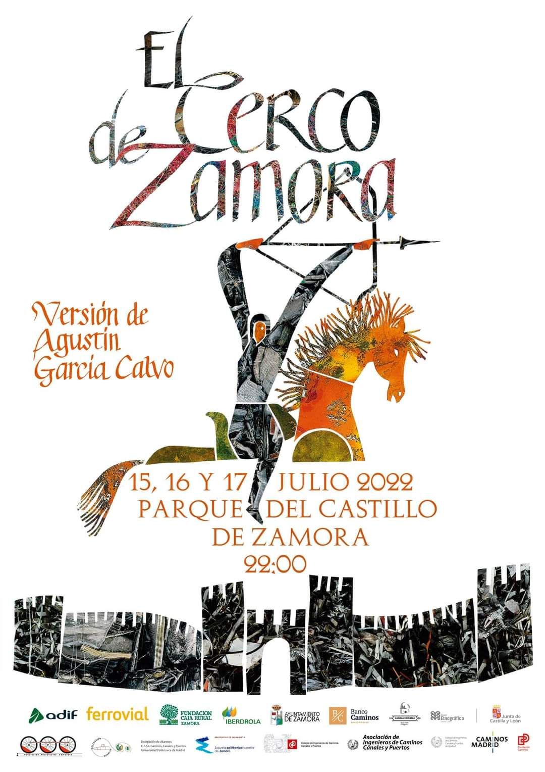Cartel de la obra de Agustín García Calvo.