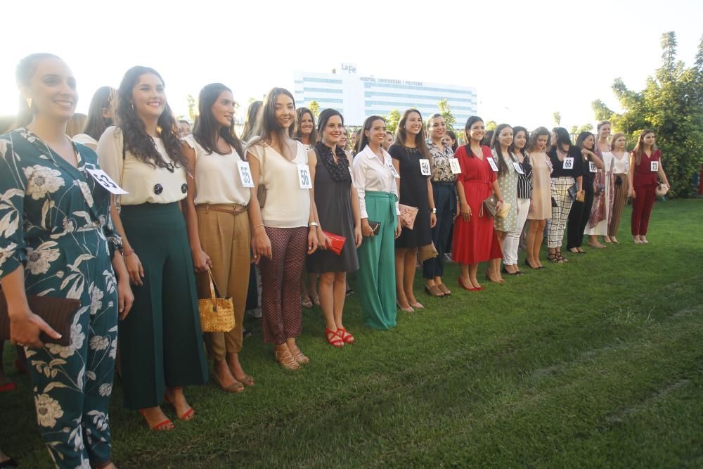 Visita de las candidatas a fallera mayor de València a la casa Ronald McDonald