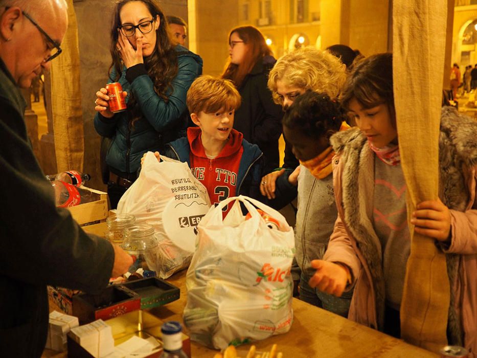 Se recogen más de 3.000 envases tras las fiestas de Sant Sebastià