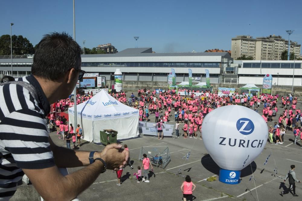 Participantes en la carrera