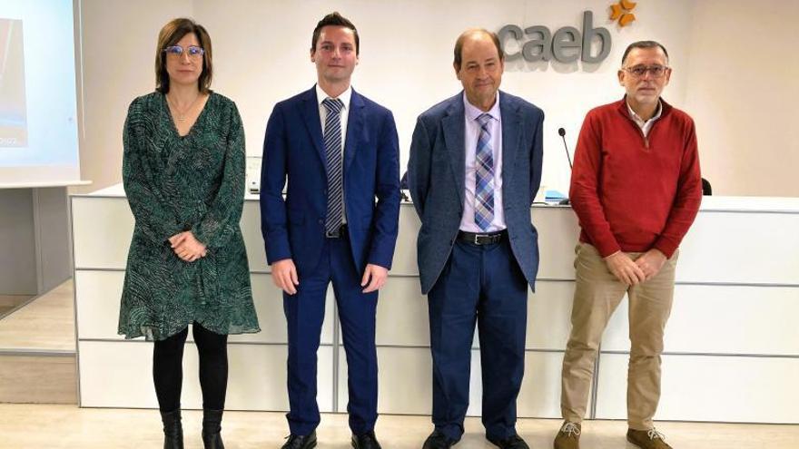 María Rosario Rodríguez, Luis García Sánchez, José Antonio Roselló y Felipe Bravo. | CAEB