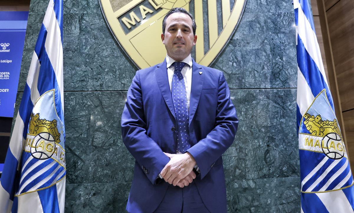 Kike Pérez, nuevo director general del Málaga CF.