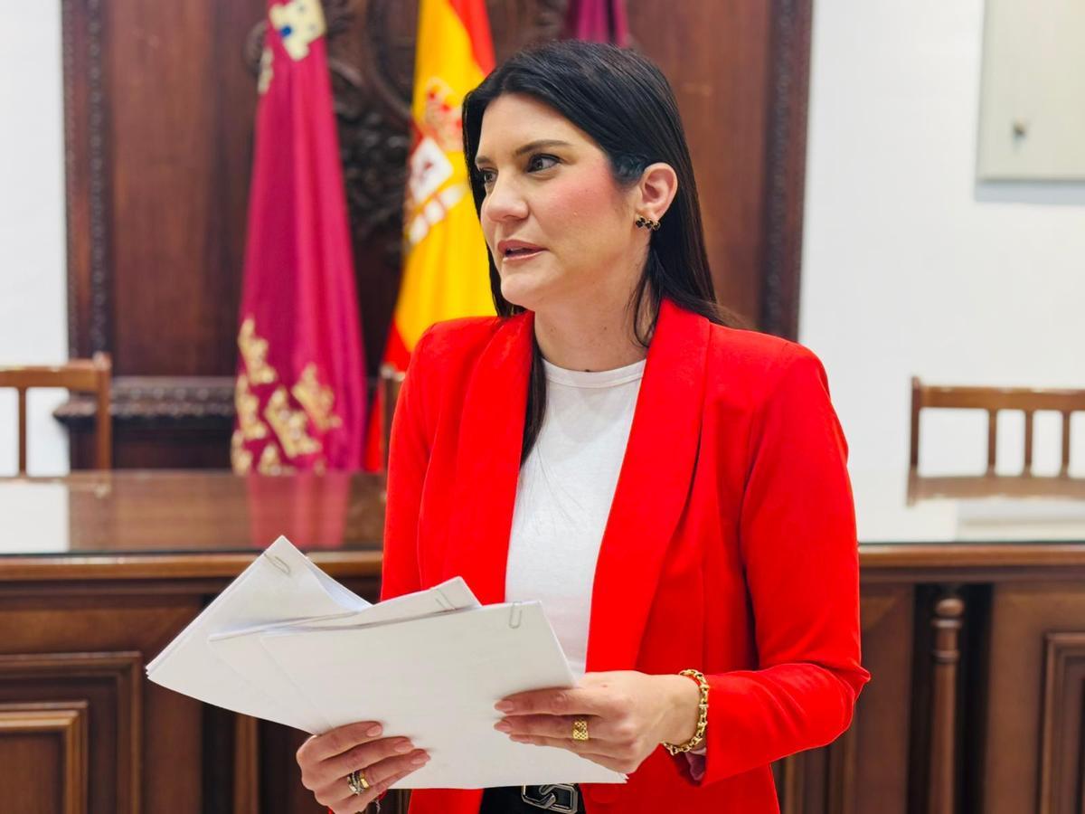 María Hernández, edil de Urbanismo del Ayuntamiento de Lorca.