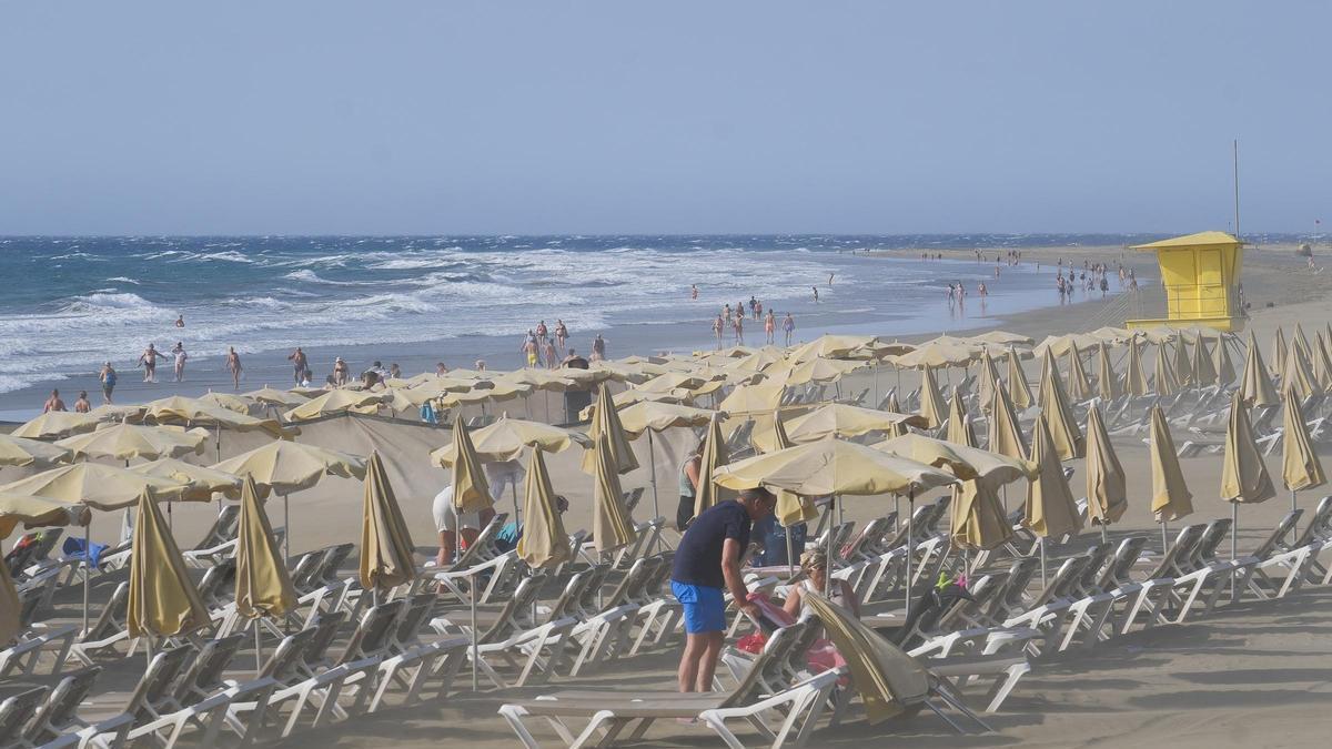 Las temperaturas ascenderán en el archipiélago con aviso amarillo para Gran Canaria el jueves