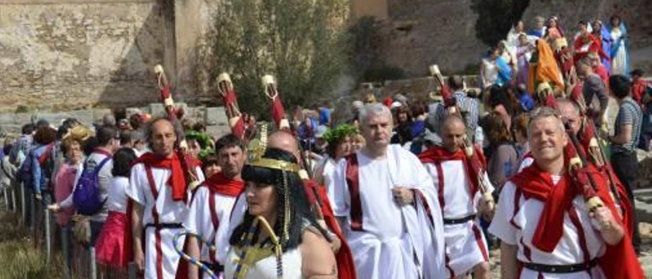 Una de les trobades al Castell