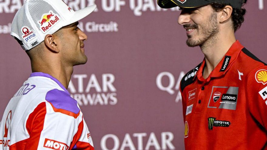 Las cuentas de Bagnaia en Qatar y cómo Martín puede evitarlo