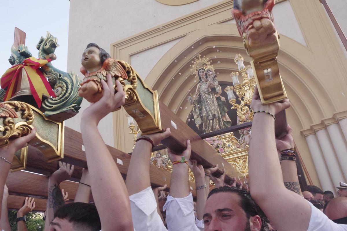 Las mejores imágenes de la procesión de Nuestra Señora del Carmen de Huelin Las mejores imágenes de la procesión de Nuestra Señora del Carmen de Huelin