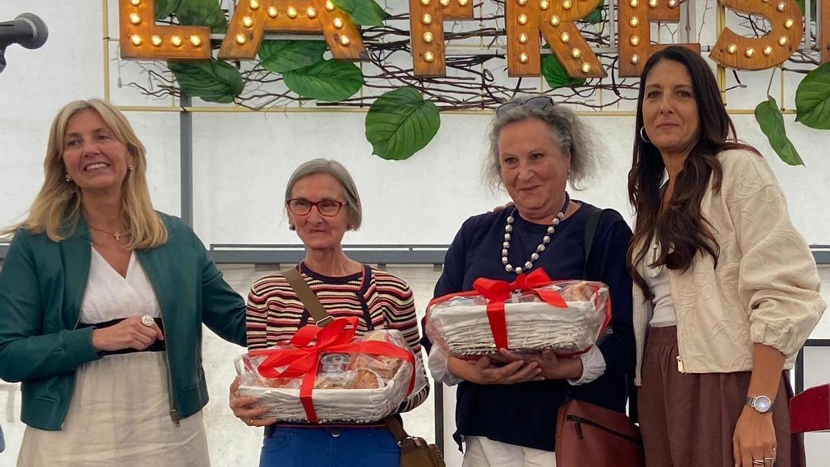 Por la izquierda, Alejandra Cuadriello, María José Gómez, María Luisa Muñiz y Noelia Elorrieta