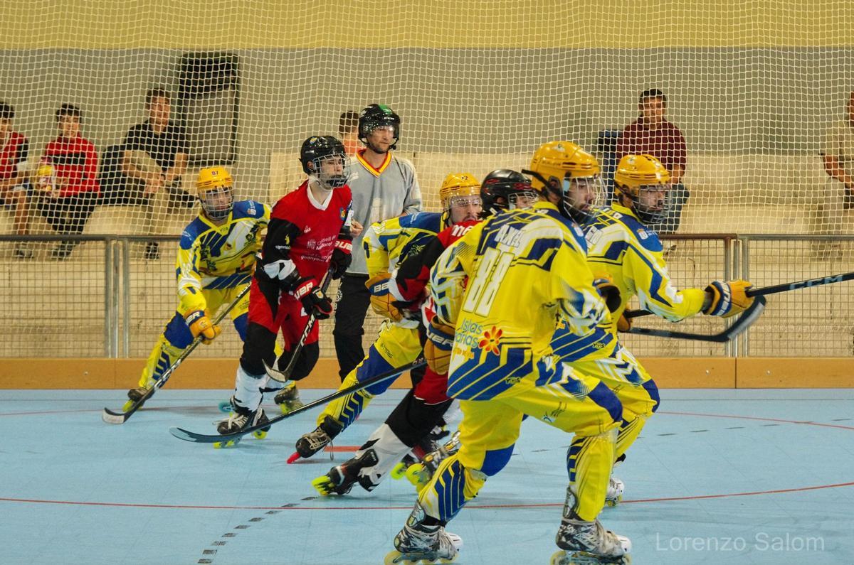 Derrota del Espanya (4-5) ante el Molina Sport en el play-off