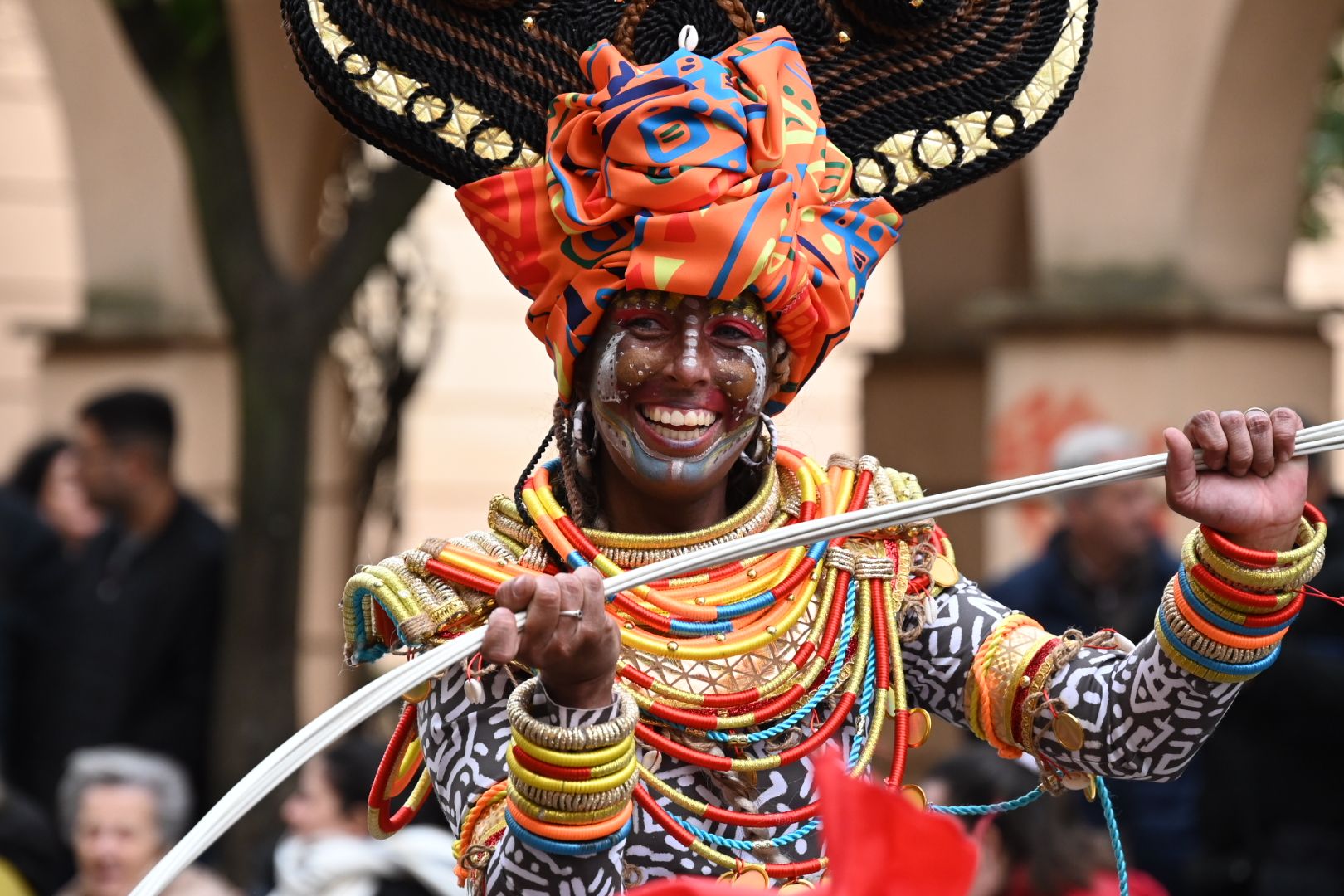 Desfile de comparsas del Carnaval de Badajoz