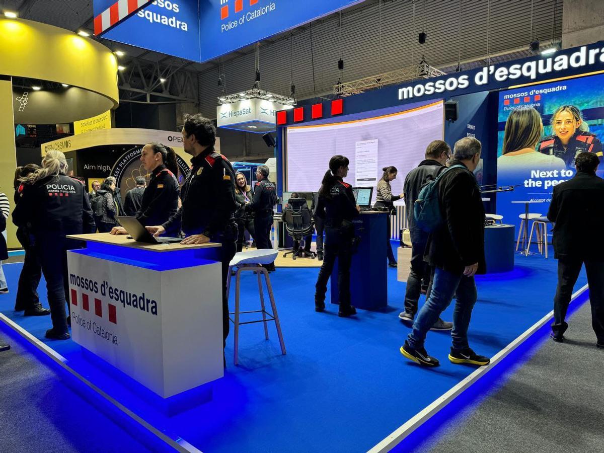 Los Mossos en el MWC 2026