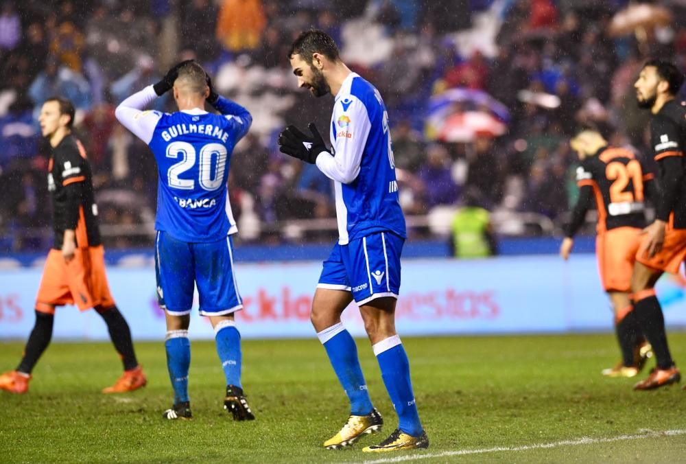 El Dépor cae en Riazor ante el Valencia