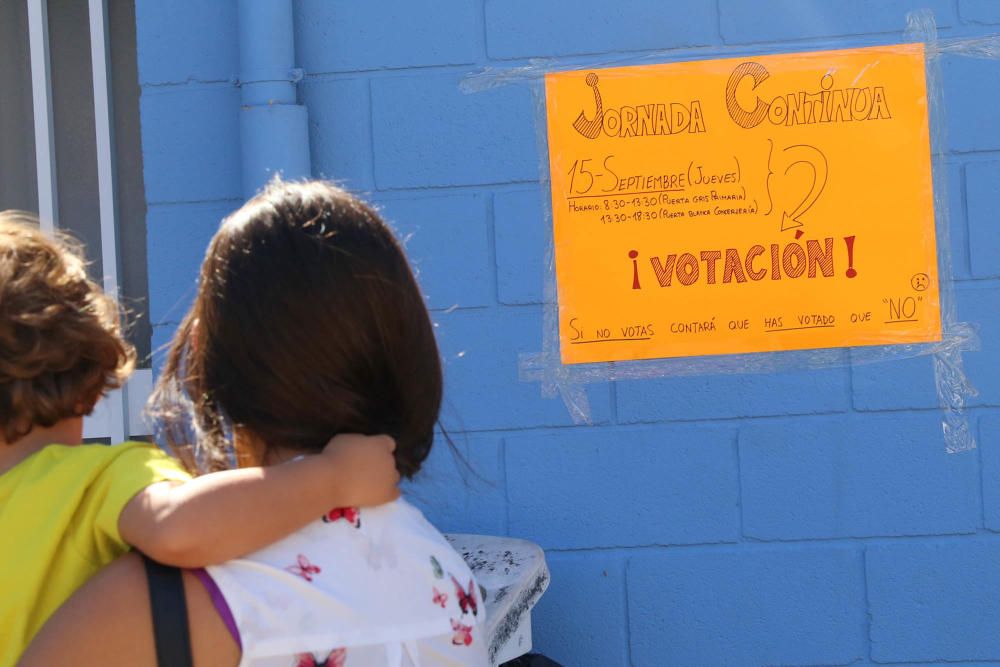 La Vega Baja vota la jornada continua