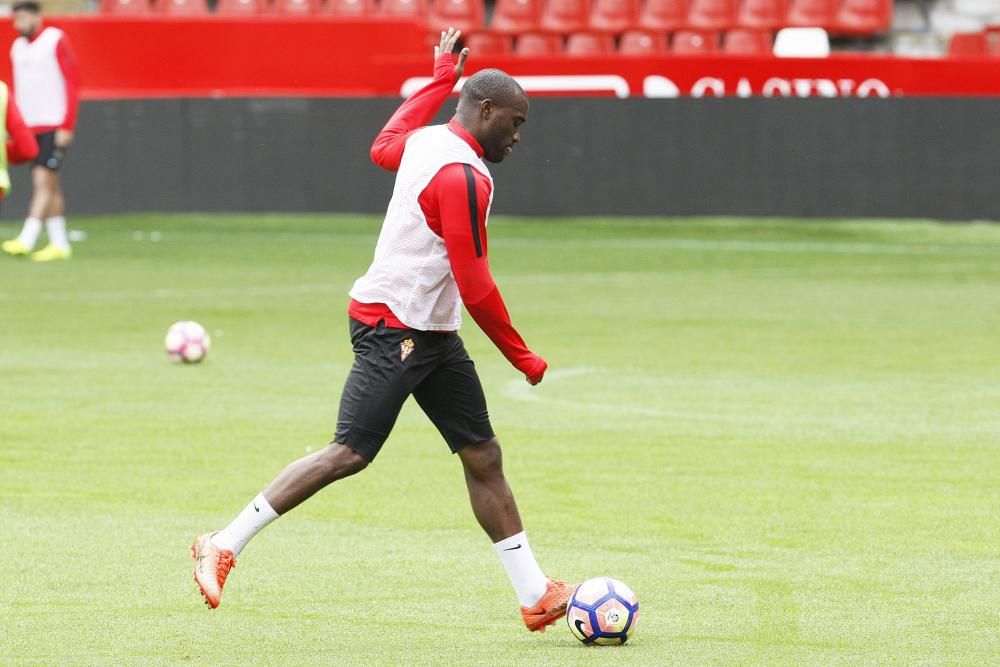 Entrenamiento del Sporting