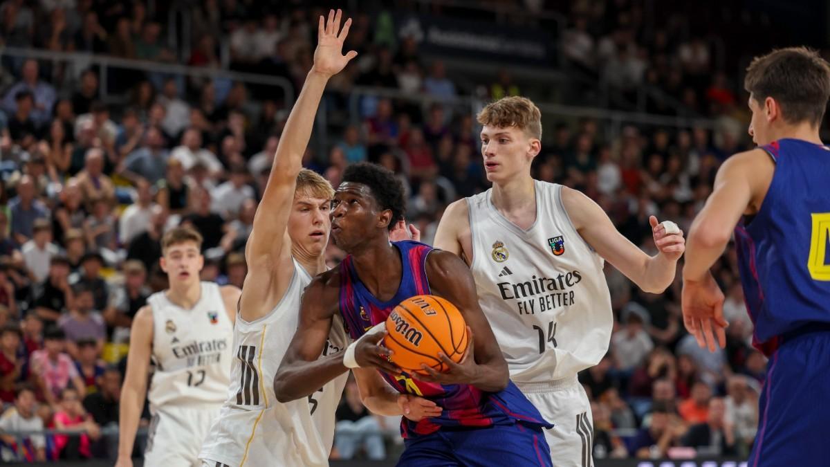 Sayon Keita was Barça's top scorer with 14 points