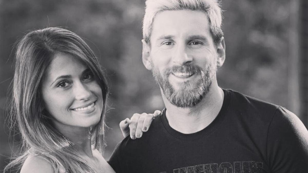 Antonella compartió una bonita fotografía junto a Leo