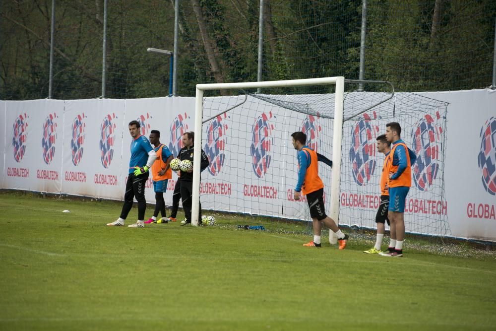 Entrenamiento del Real Oviedo