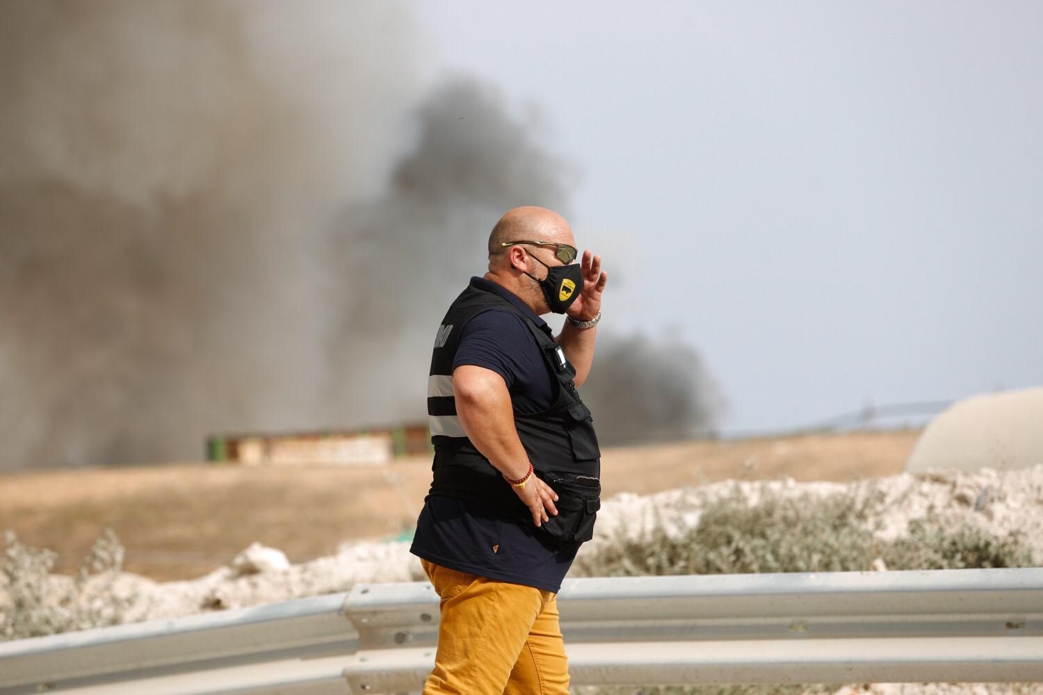 Nuevo incendio en el vertedero de Ibiza