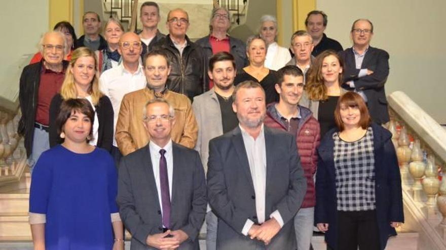 Recepción a  la delegación de Millau