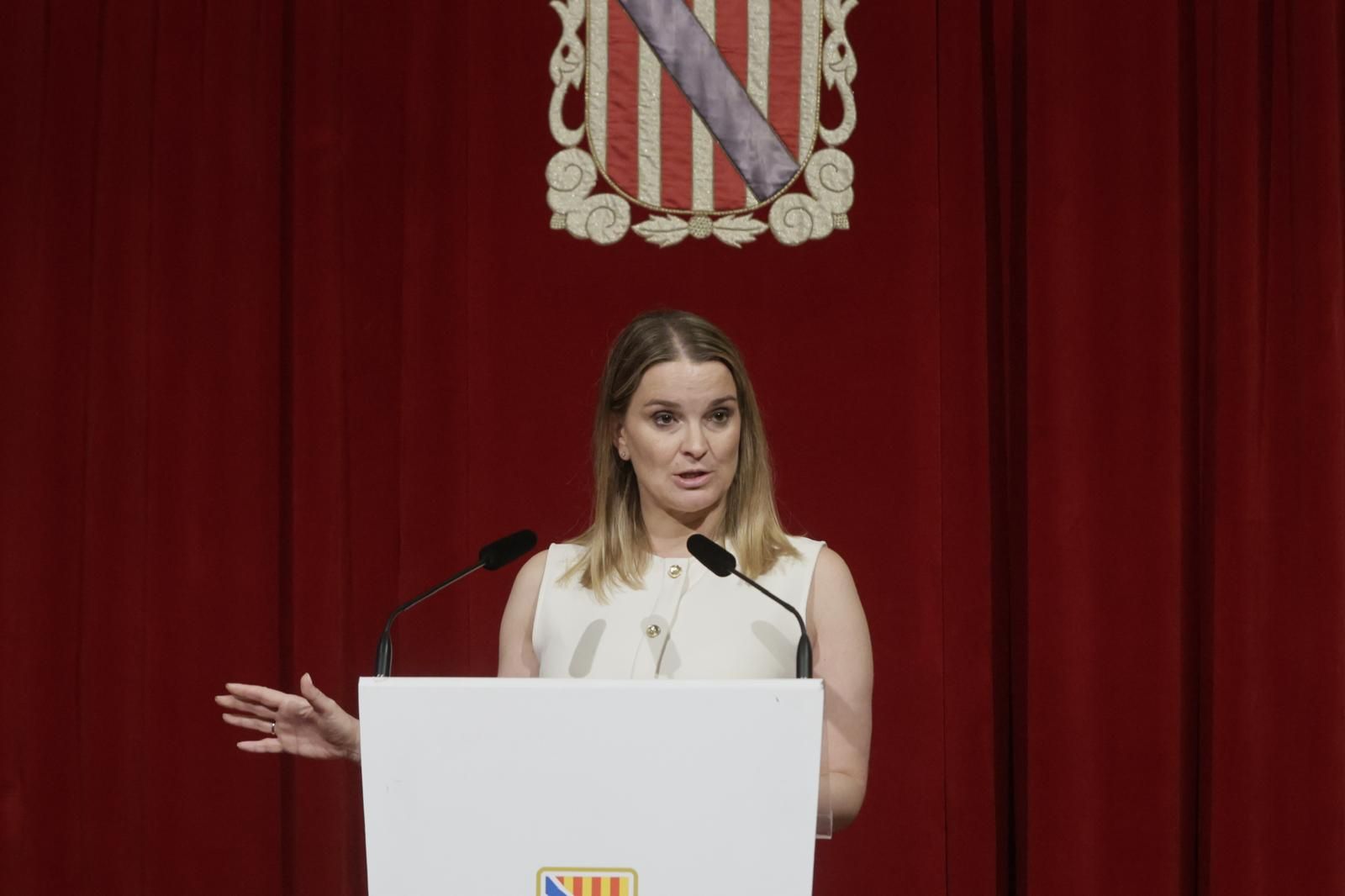 El encuentro entre Marga Prohens y Pedro Sánchez.