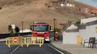 El MRT exige soluciones inmediatas ante las inundaciones que se repiten cada vez que llueve en Tinajo