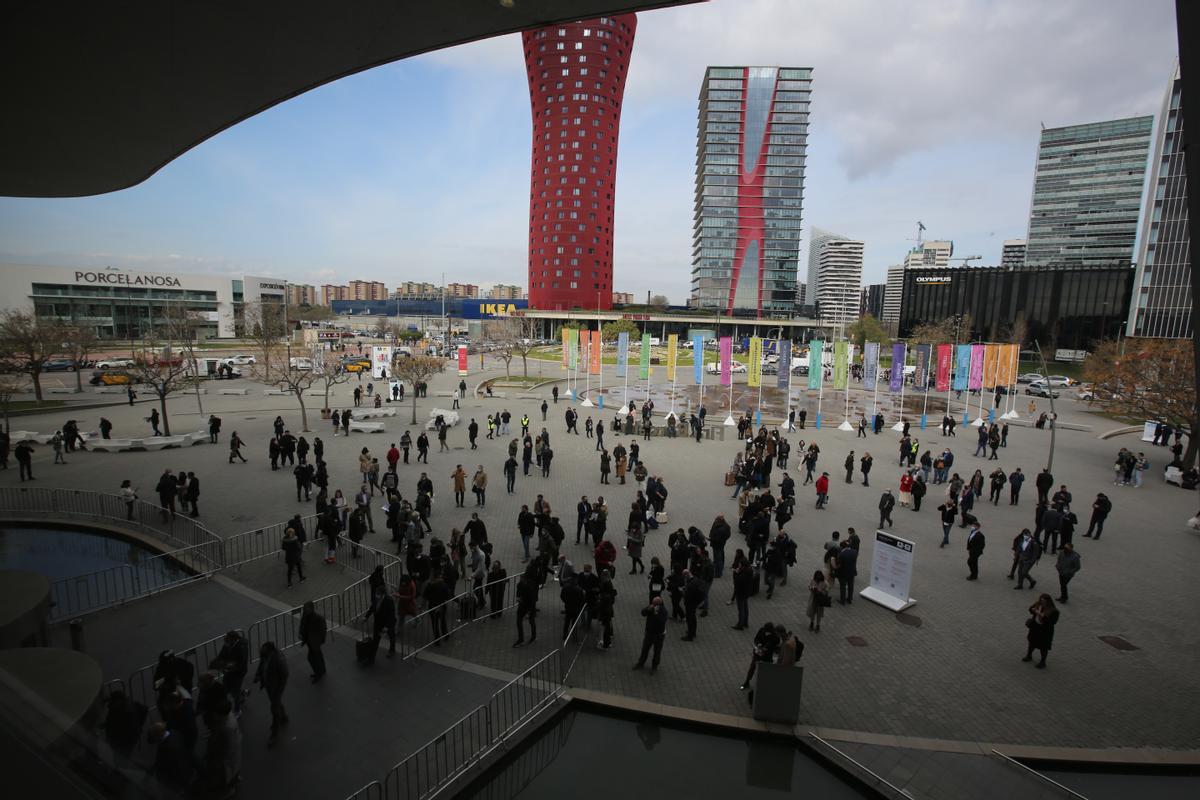 La entrada de Alimentaria.