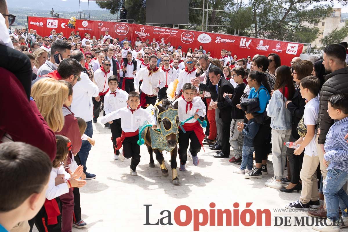 Desfile infantil en las Fiestas de Caravaca (Bando Caballos del Vino)