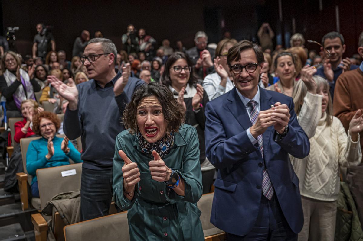 Núria Parlon apela al orgullo colomense en la presentación de su candidatura en Santa Coloma