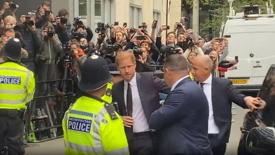 Así ha llegado el príncipe Harry a Londres para testificar contra el &#039;Daily Mirror&#039;