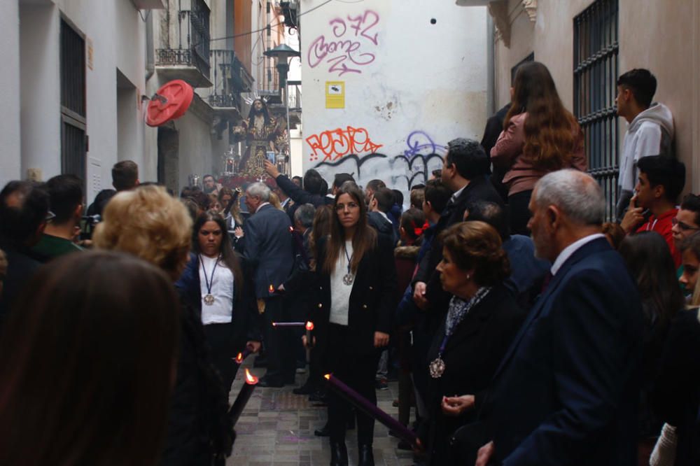 Algunas gotas llevaron a retrasar la salida del Huerto, que mantuvo su recorrido, descubriendo calles nuevas