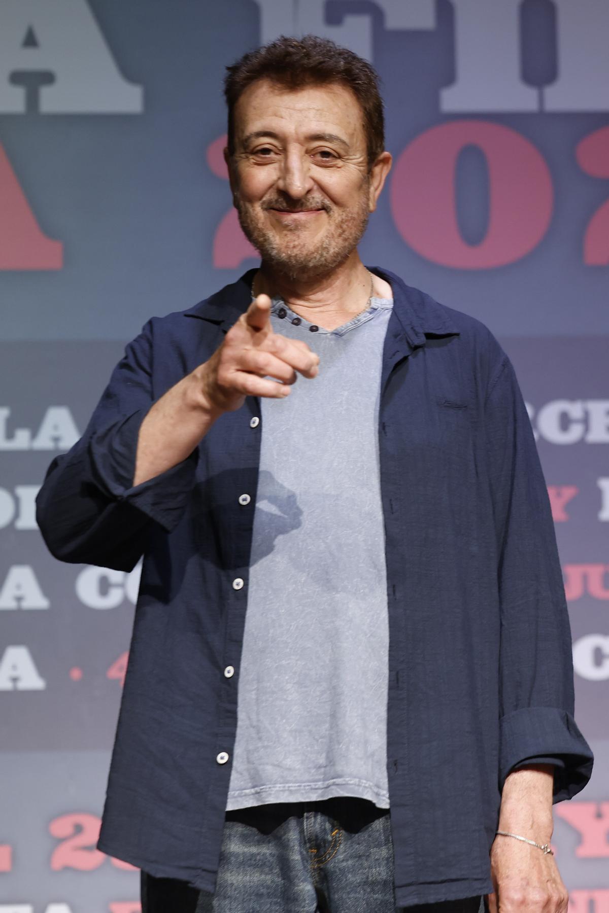 Manolo García en mayo de 2025.