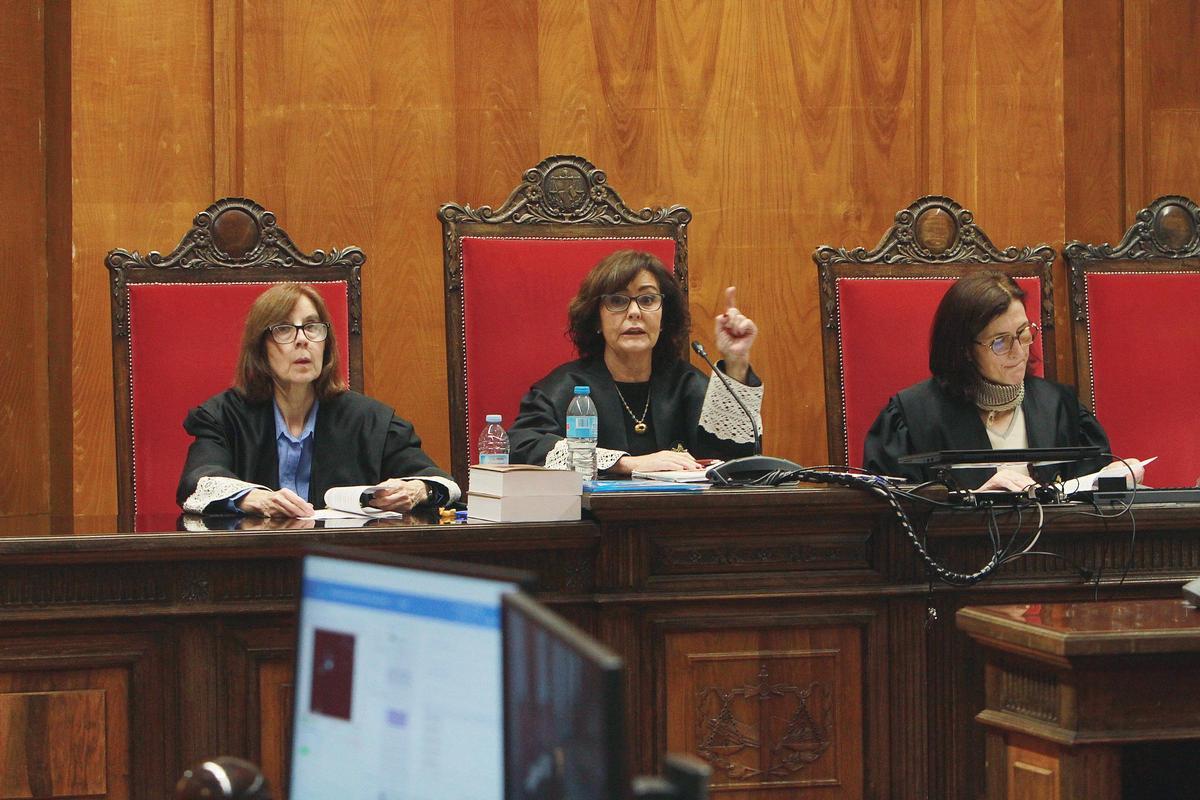 Magistradas de la Audiencia Provincial de Ourense.