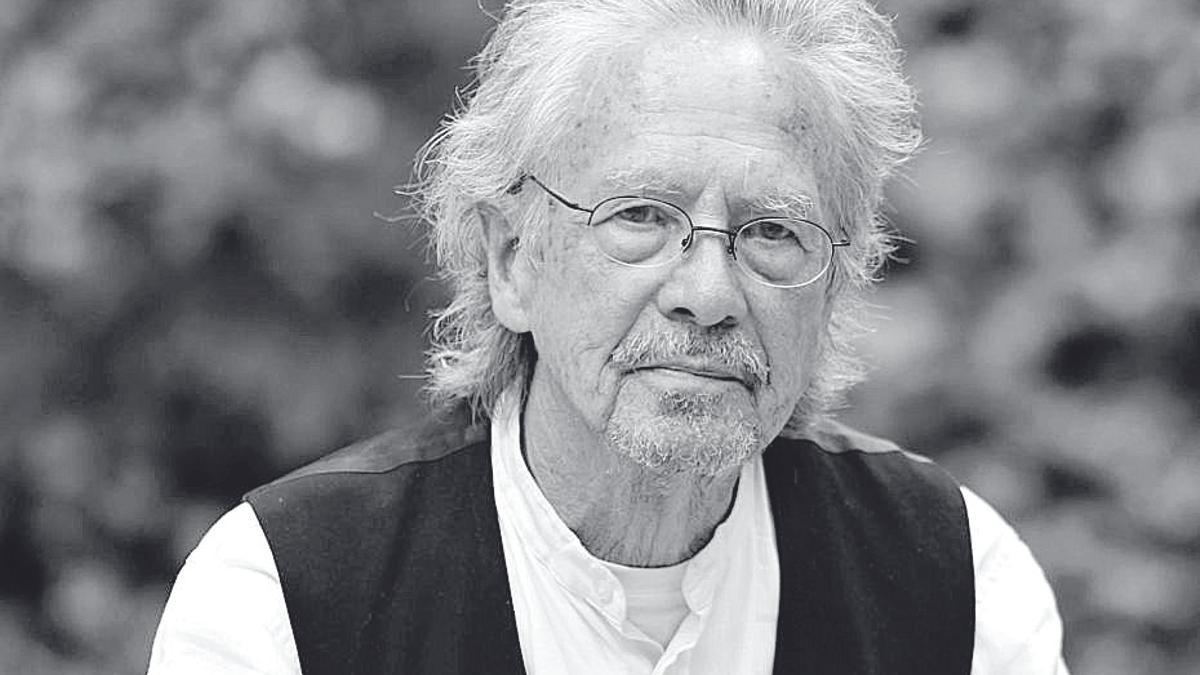 El escritor Peter Hanke, que ganó el Premio Nobel de Literatura en 2019.