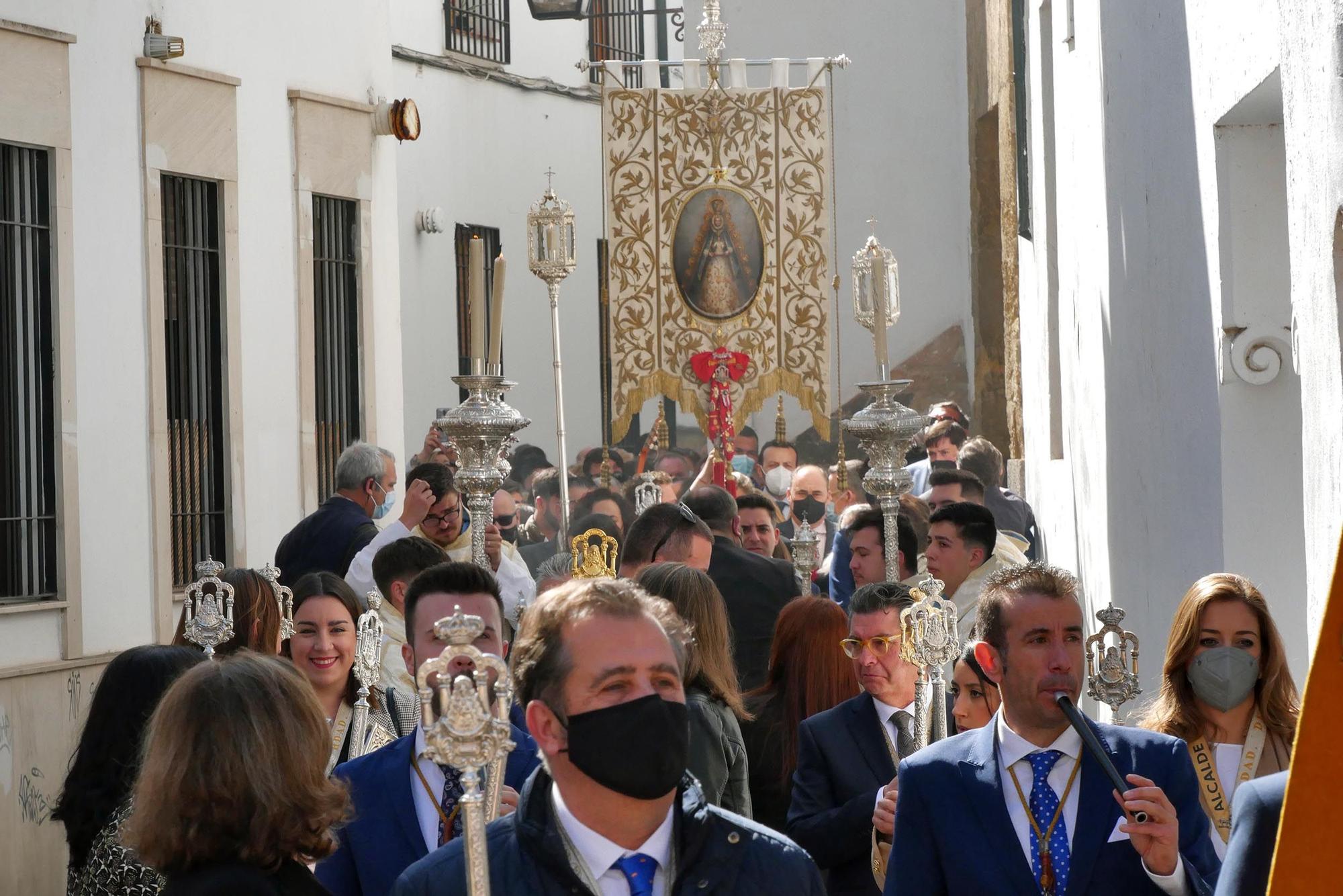 El Simpecado de la Hermandad del Rocío de Córdoba celebra su 25 aniversario