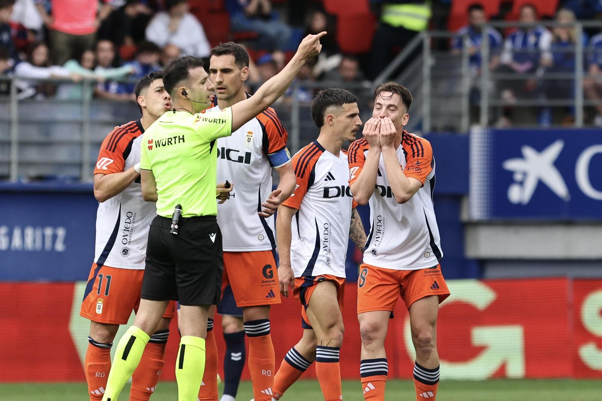 EN IMÁGENES: El partido entre el Eibar y el Real Oviedo